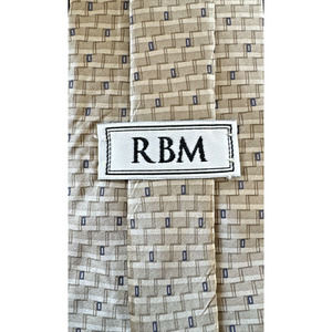 Men's Necktie RBM Silk L58" W4" beige